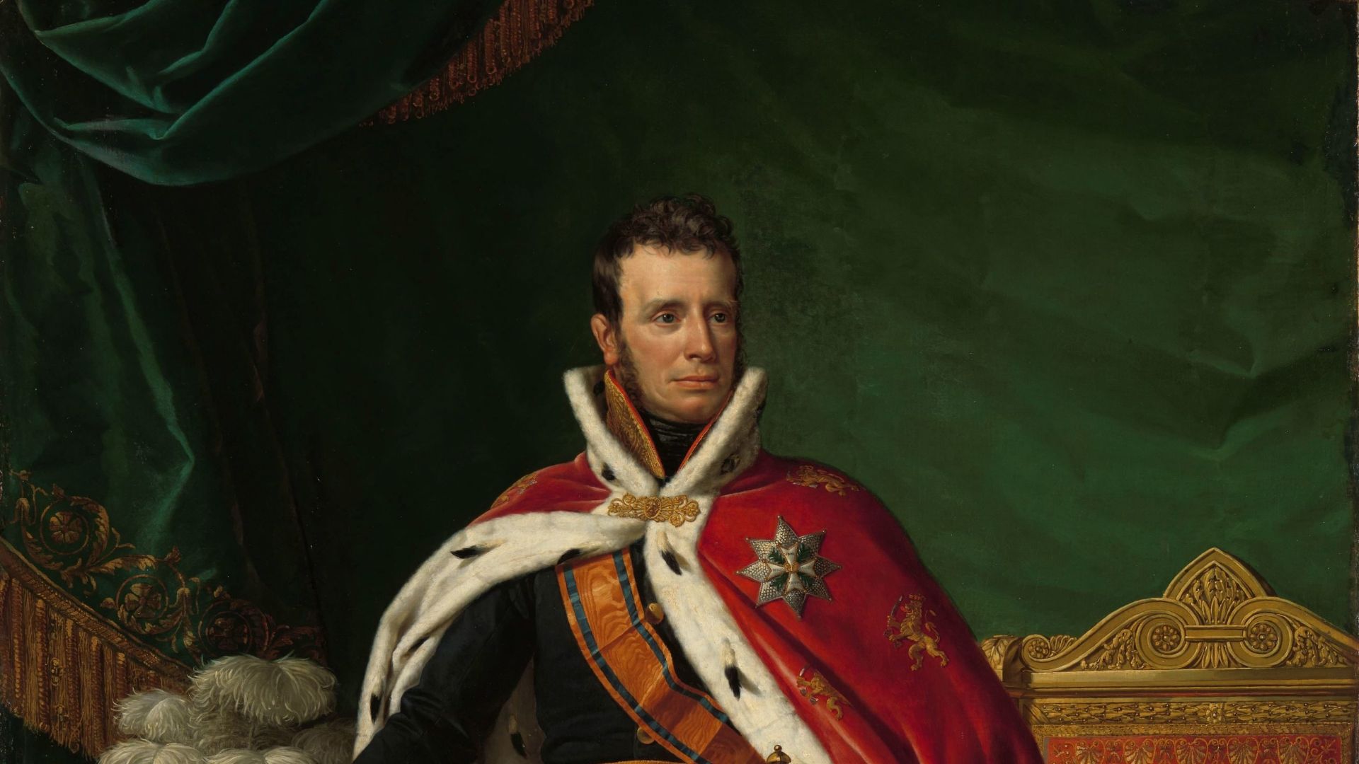 Portret van Willem I, koning der Nederlanden
